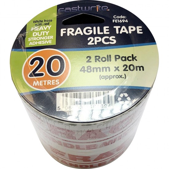 2 Pcs Fragile Tape