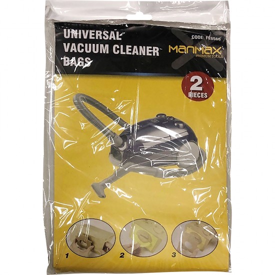 2 Pcs Universal Vaccuum Cleaner Bag