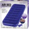 INFLATABLE SINGLE FLOCKED AIR BED CAMPING LUXURY RELAXING AIRBED MATTRESS
