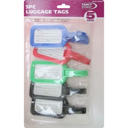 5 Pcs Luggage Tags Travelling, Name, Safety, Location, Luggage Tags