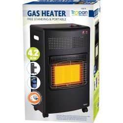 4.2Kw Portable Home Butane Fire Calor Gas Cabinet Heater With Regulator Hose