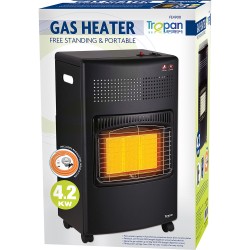 4.2Kw Portable Home Butane Fire Calor Gas Cabinet Heater With Regulator Hose