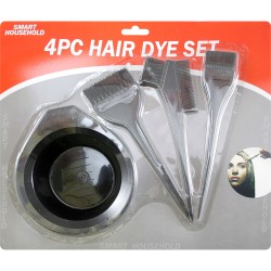 4 Pcs Hair Dye Set Hair Dye Tools Styling Natural Hair