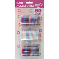 NEW 60PC HAIR ACCESSORIES ELASTIC HAIR ROPE TIES HAIRBAND FOR LADIES GIRLS BAND
