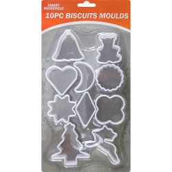 10 Pcs Biscuit Moulds Biscuit Shapes, Moulds 